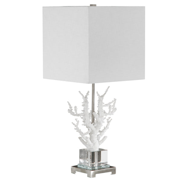 Uttermost Corallo White Coral Table Lamp