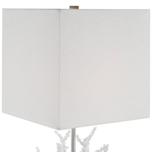 Uttermost Corallo White Coral Table Lamp