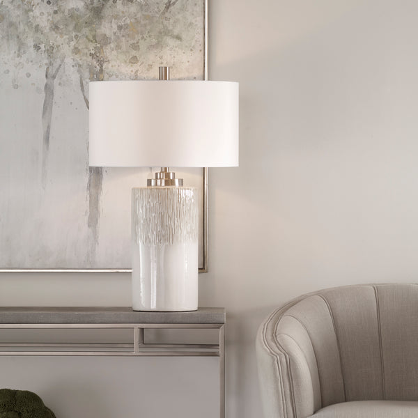 Uttermost Georgios Cylinder Table Lamp