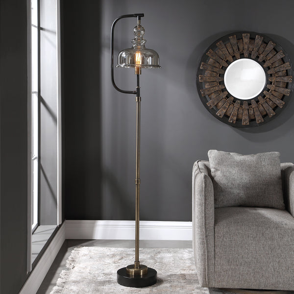 Uttermost Elieser Industrial Floor Lamp