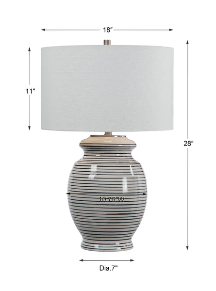 Uttermost Marisa Off White Table Lamp