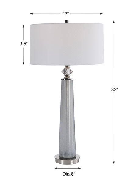 Uttermost Grayton Frosted Art Table Lamp