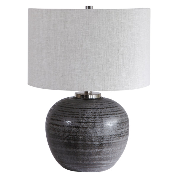 Uttermost Mikkel Charcoal Table Lamp