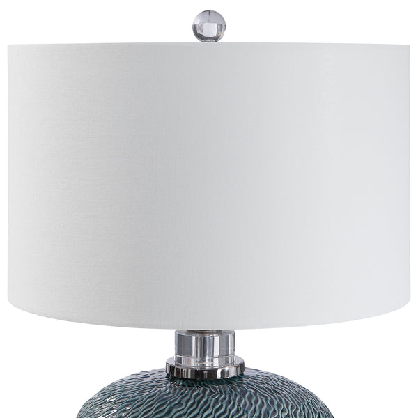 Uttermost Almera Dark Teal Table Lamp