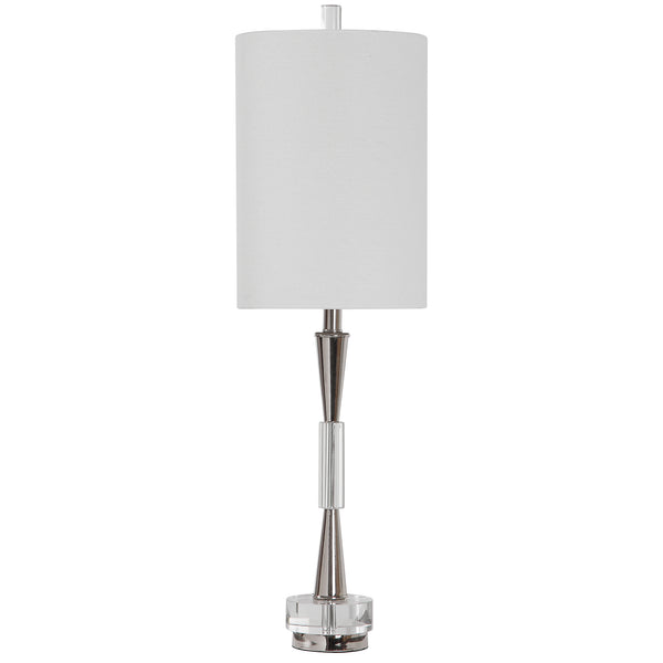 Uttermost Azaria Polished Nickel Buffet Lamp