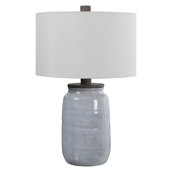 Uttermost Dimitri Light Blue Table Lamp