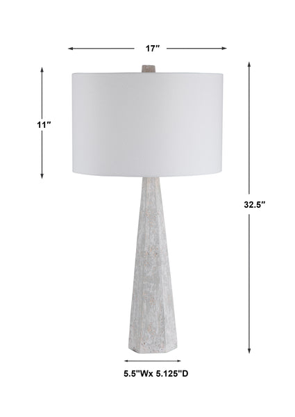 Uttermost Apollo Concrete Table Lamp