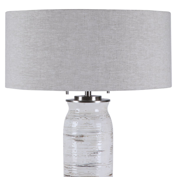 Uttermost Lenta White Table Lamp