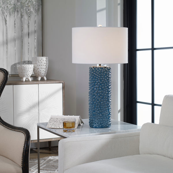 Uttermost Ciji Blue Table Lamp