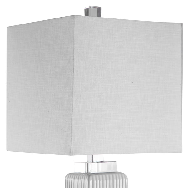 Uttermost Bennett White Buffet Lamp