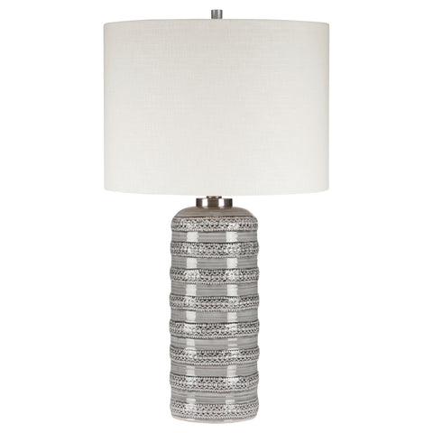 Uttermost Alenon Light Gray Table Lamp