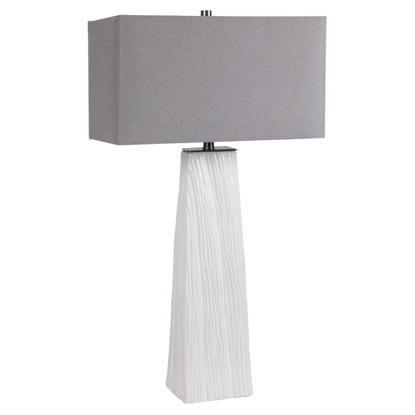 Uttermost Sycamore White Table Lamp