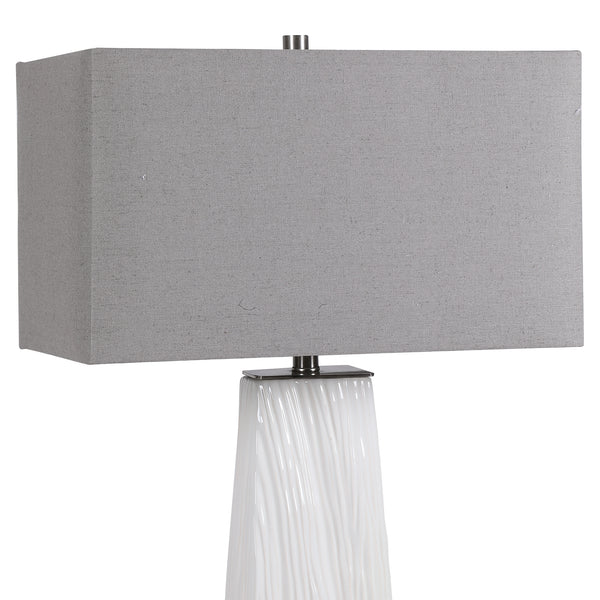 Uttermost Sycamore White Table Lamp