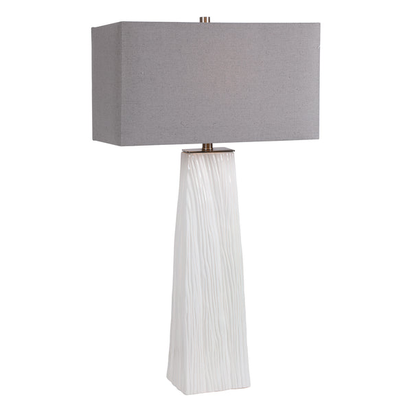 Uttermost Sycamore White Table Lamp