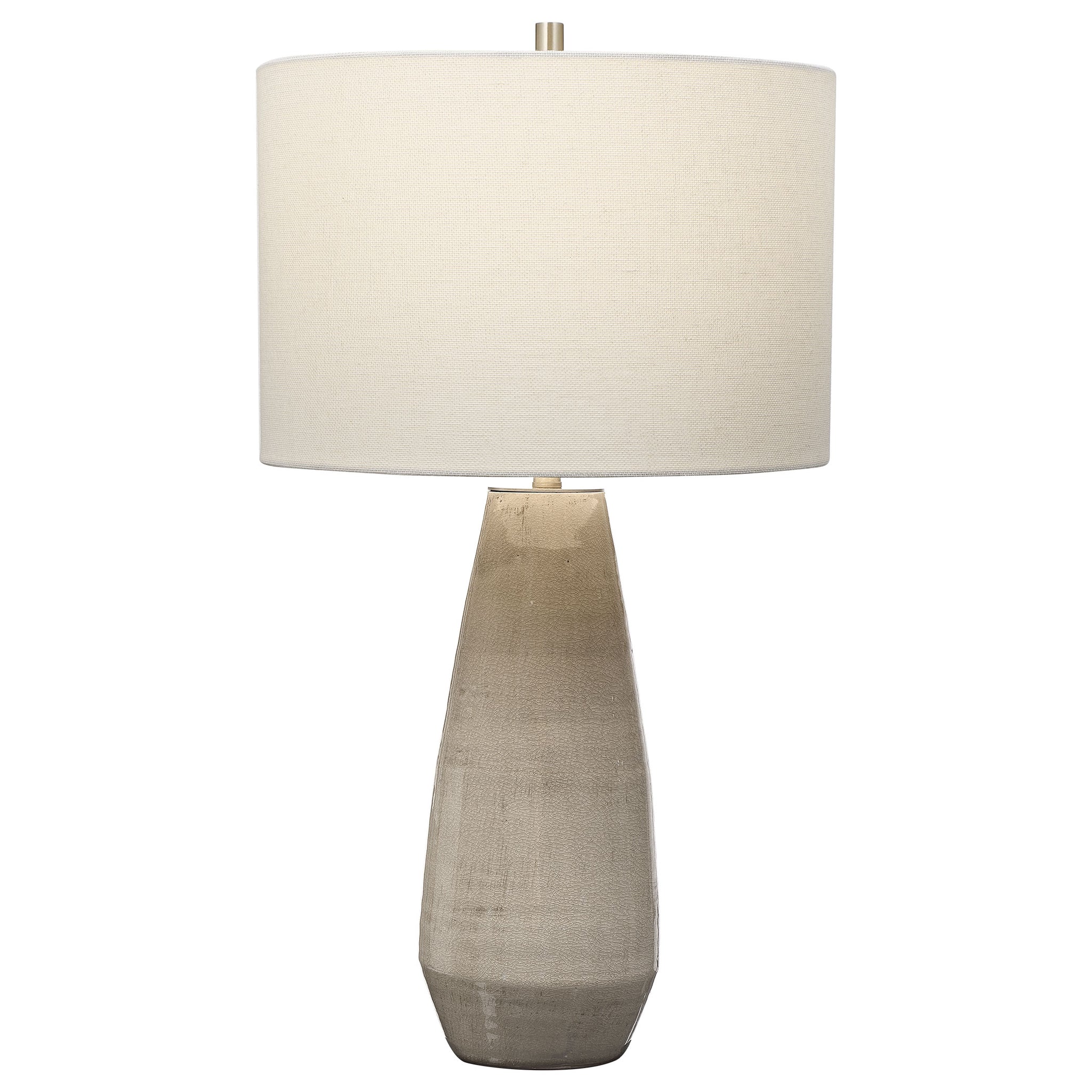 Uttermost Volterra Taupe-Gray Table Lamp