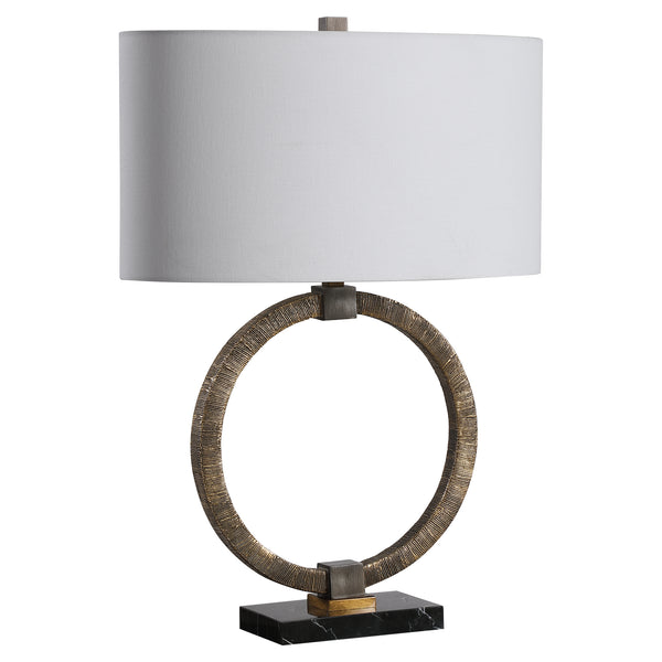 Uttermost Relic Aged Gold Table Lamp