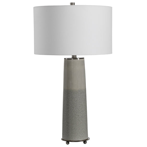 Uttermost Abdel Gray Glaze Table Lamp