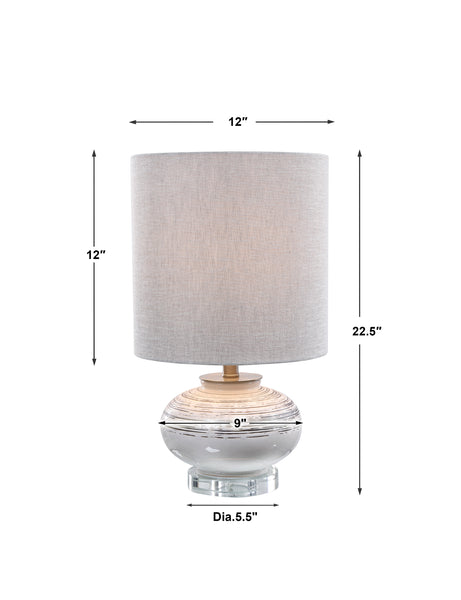 Uttermost Lenta Off-White Accent Lamp