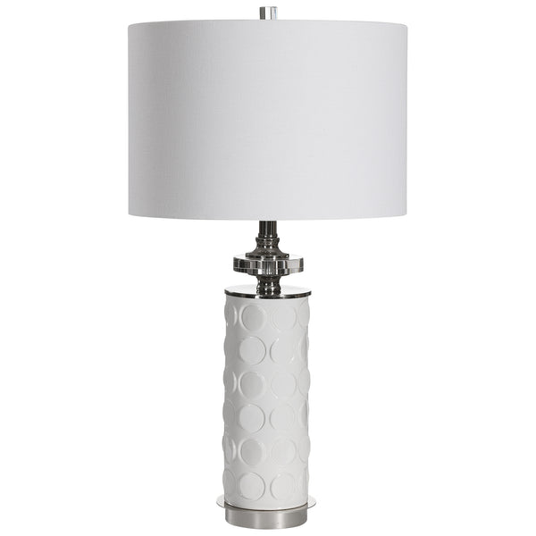 Uttermost Calia White Table Lamp