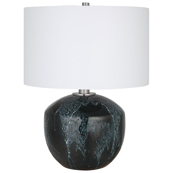 Uttermost Highlands Deep Green Table Lamp