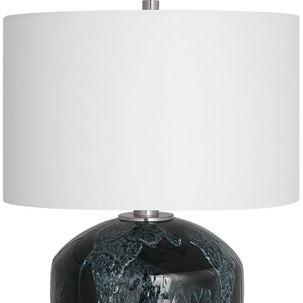 Uttermost Highlands Deep Green Table Lamp