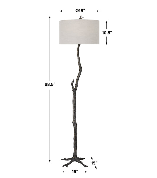 Uttermost Spruce Rustic Floor Lamp