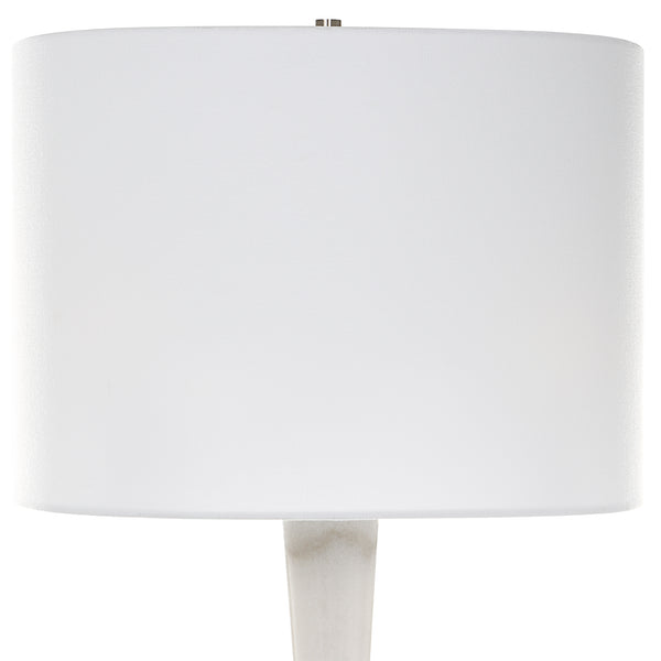 Uttermost Hourglass White Table Lamp