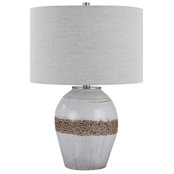 Uttermost Poul Crackled Table Lamp