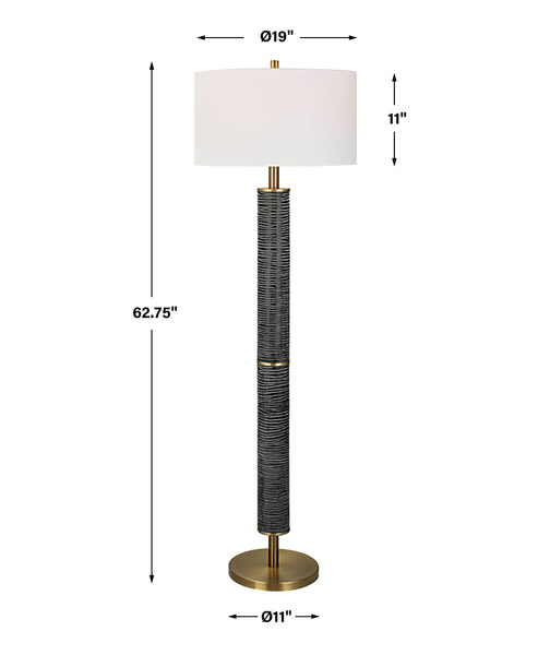 Uttermost Summit Rustic Floor Lamp