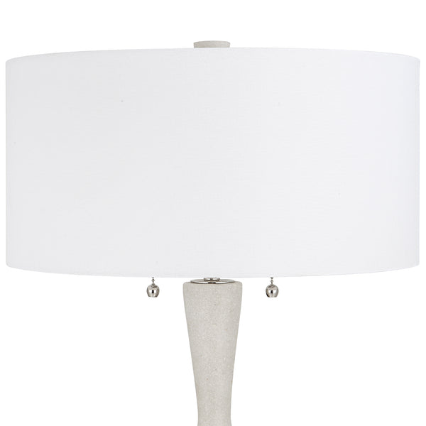 Uttermost Sharma Ivory Stone Table Lamp