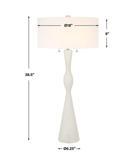 Uttermost Sharma Ivory Stone Table Lamp