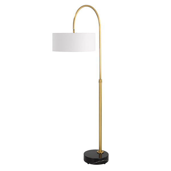 Uttermost Huxford Brass Arch Floor Lamp