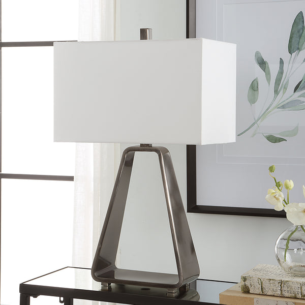 Uttermost Halo Modern Open Table Lamp