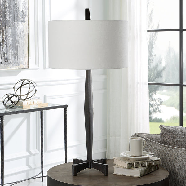 Uttermost Counteract Rust Metal Table Lamp