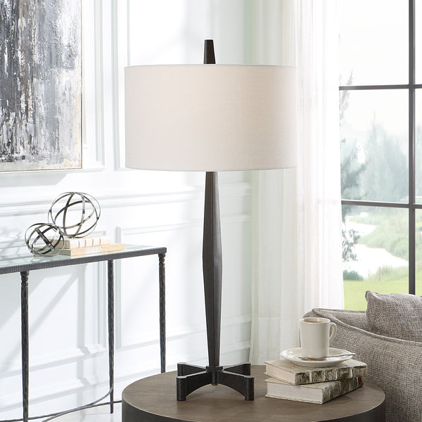 Uttermost Counteract Rust Metal Table Lamp