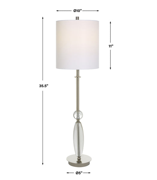 Uttermost Sceptre Crystal Buffet Lamp