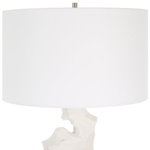 Uttermost Remnant White Marble Table Lamp