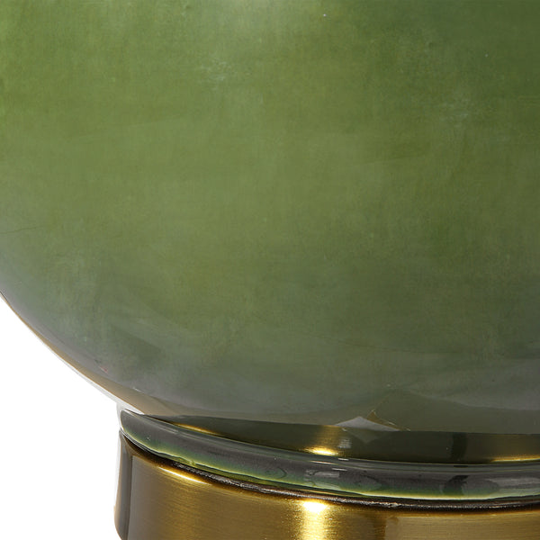 Uttermost Gourd Green Table Lamp