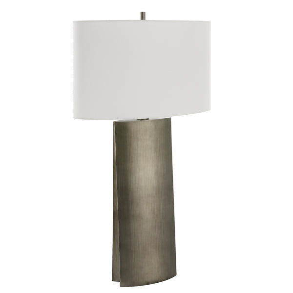 Uttermost V-Groove Modern Table Lamp