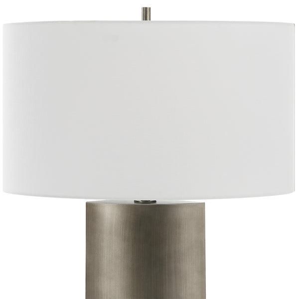 Uttermost V-Groove Modern Table Lamp