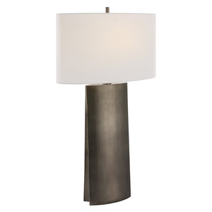 Uttermost V-Groove Modern Table Lamp