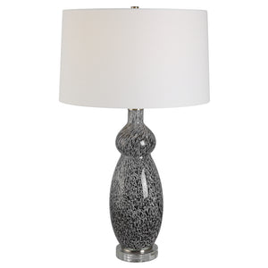 Uttermost Velino Curvy Glass Table Lamp