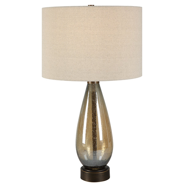 Uttermost Baltic Teardrop Glass Table Lamp