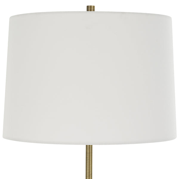 Uttermost Annora Glossy White Table Lamp