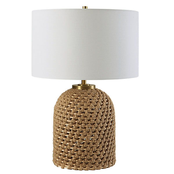 Uttermost Kendari Rope & Rattan Table Lamp