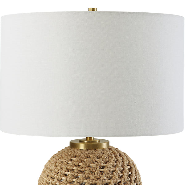 Uttermost Kendari Rope & Rattan Table Lamp