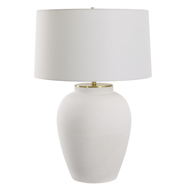 Uttermost Adelaide White Table Lamp