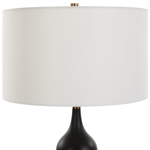 Uttermost Caviar Black Table Lamp