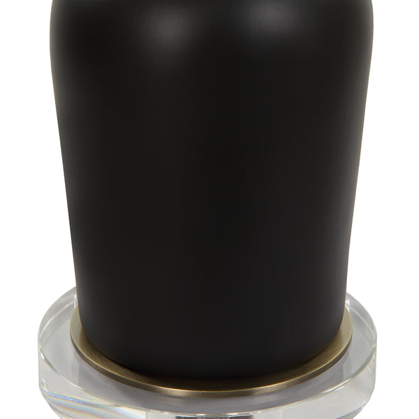 Uttermost Caviar Black Table Lamp