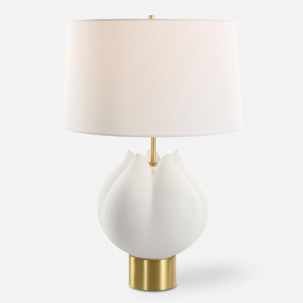 Uttermost In Bloom White Table Lamp